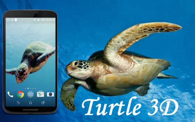 Turtle 3D Live Wallpaper android App screenshot 5